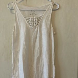 White tank top